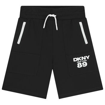 Black Logo Shorts