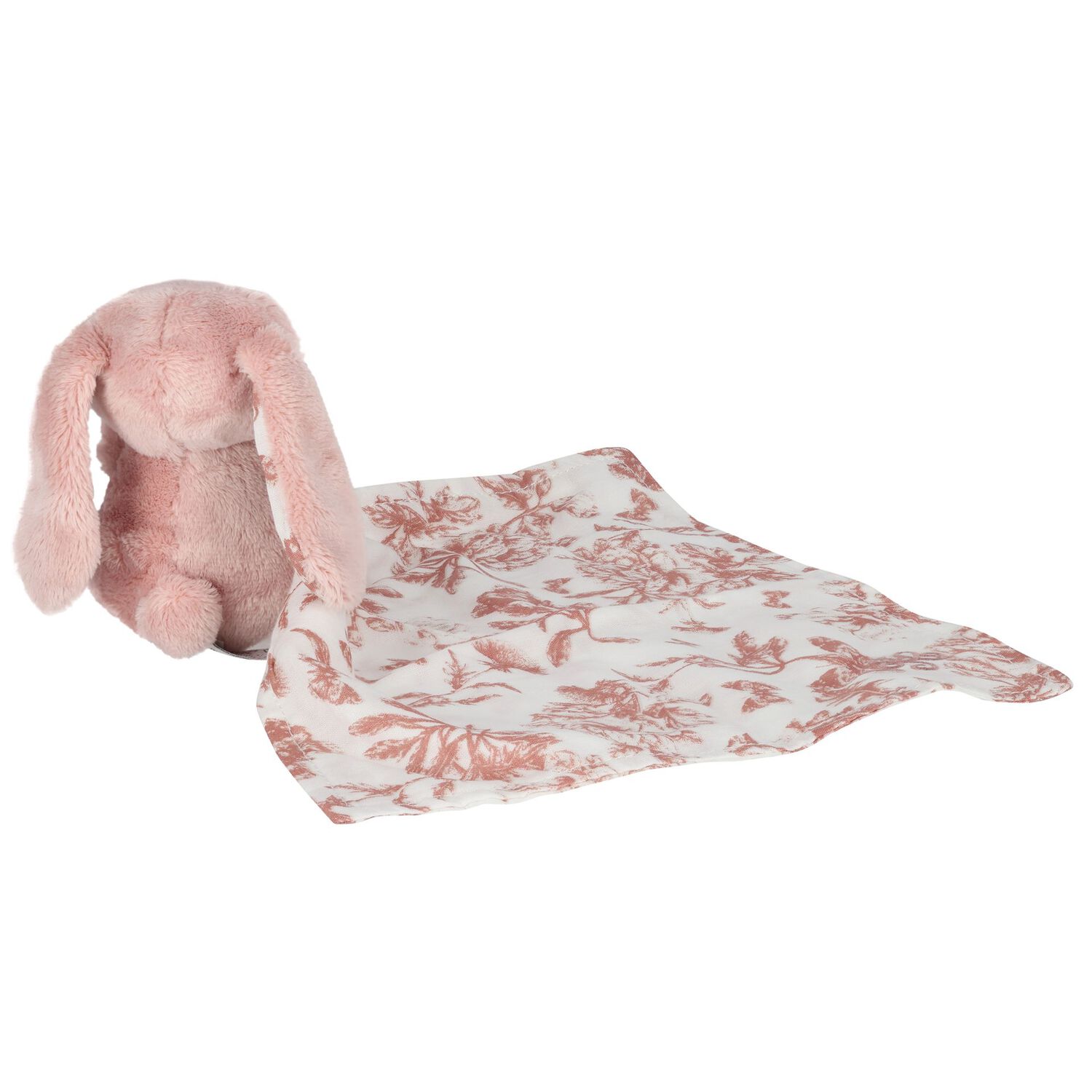 Baby Girls Pink Rabbit Comforter, 2, hi-res