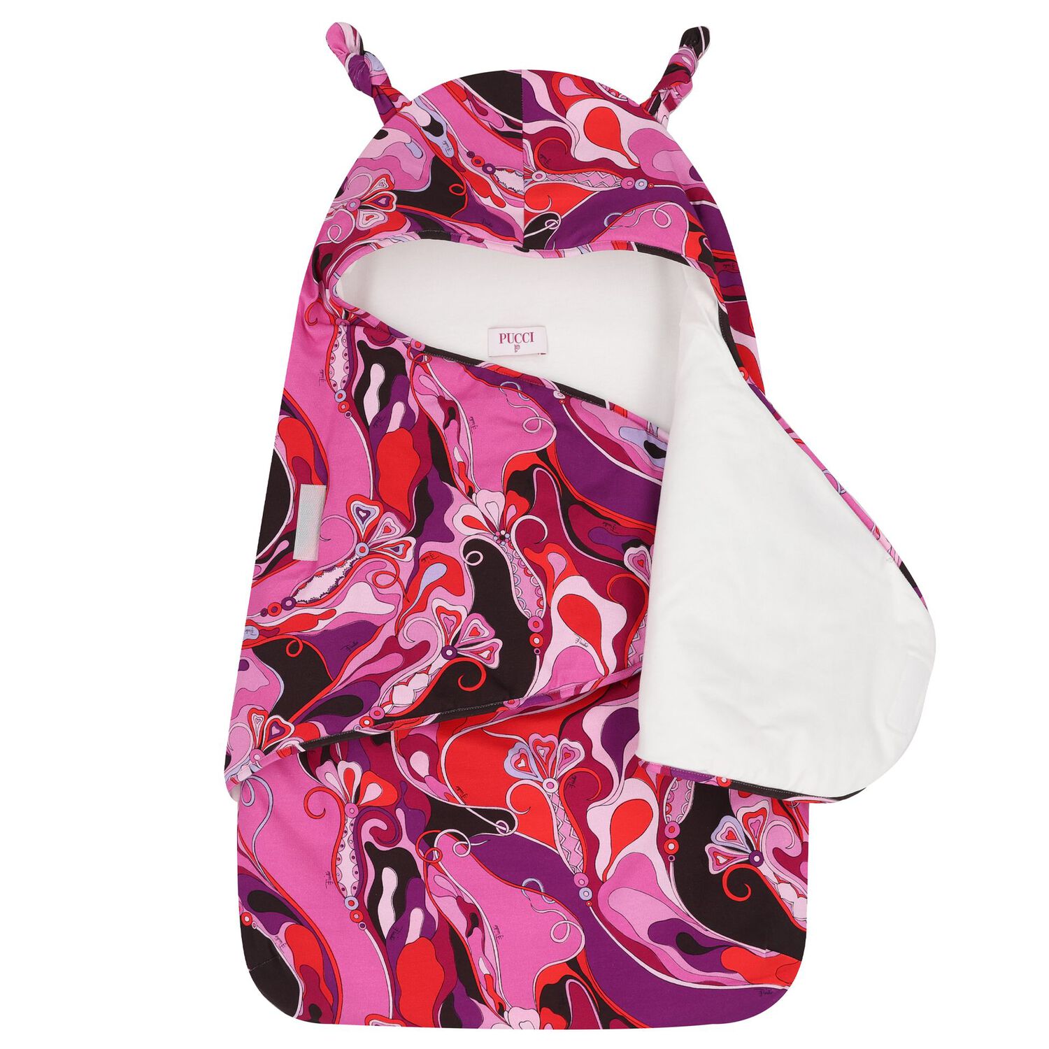 عش مطبوع عليه زهرة الأوركيد باللون الوردية للبنات (75 سم), 1, hi-res