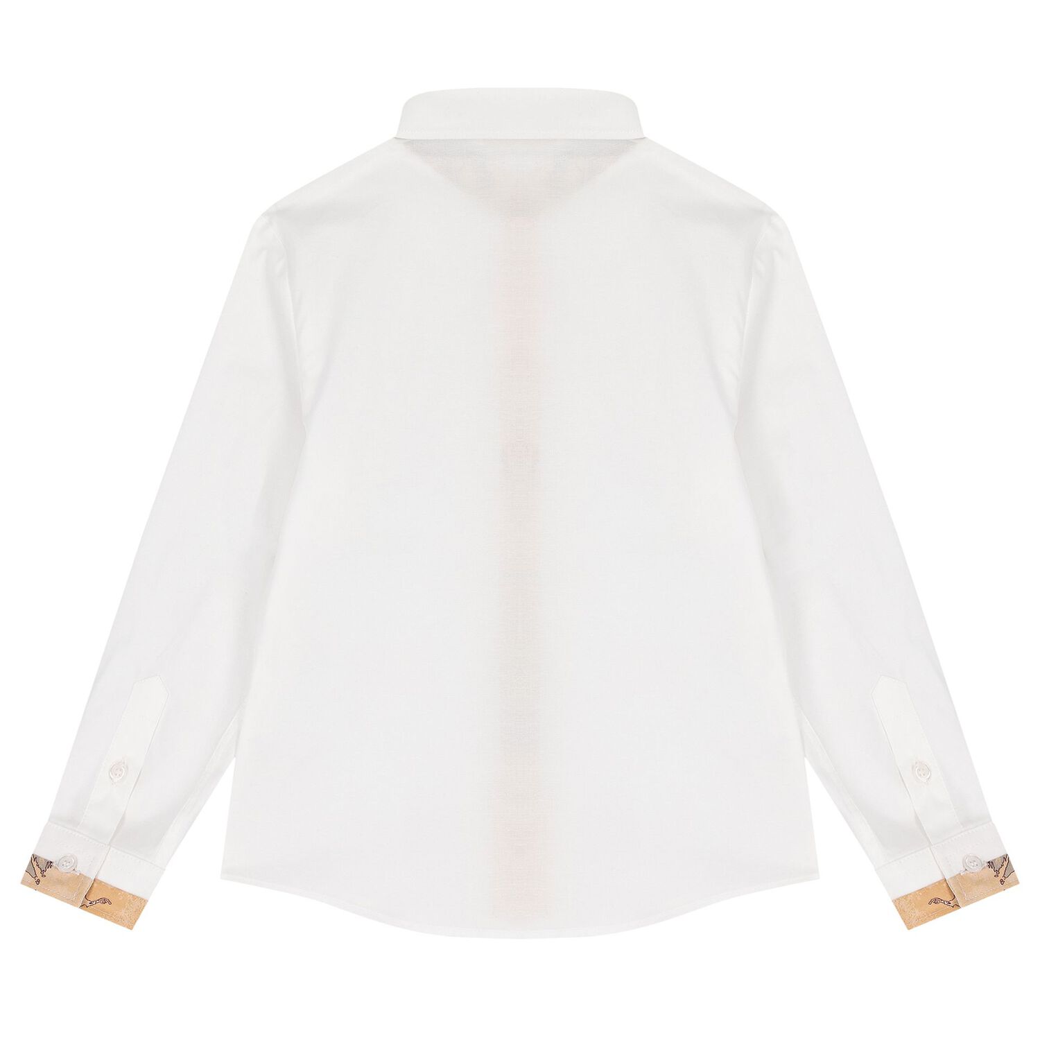 قميص خريطة جغرافية للأولاد باللونين الأبيض والبيج, 1, hi-res