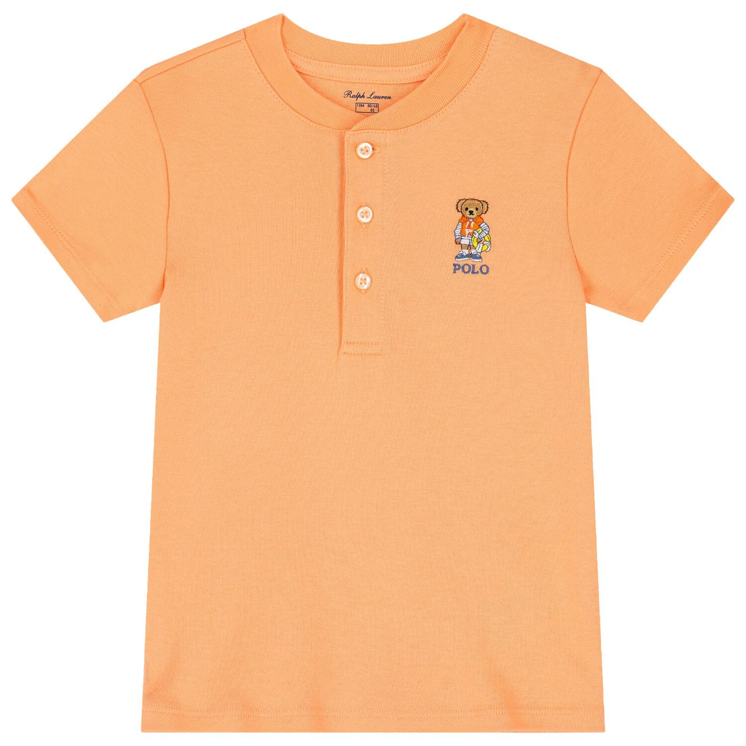 طقم شورت مخطط باللون البرتقالي والأزرق للأولاد , 1, hi-res