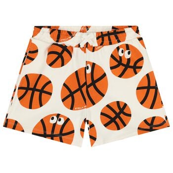 Boys Ivory Basketball Shorts
