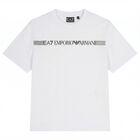 طقم شورت اولاد بالشعار باللون الابيض و الاسود , 1, hi-res