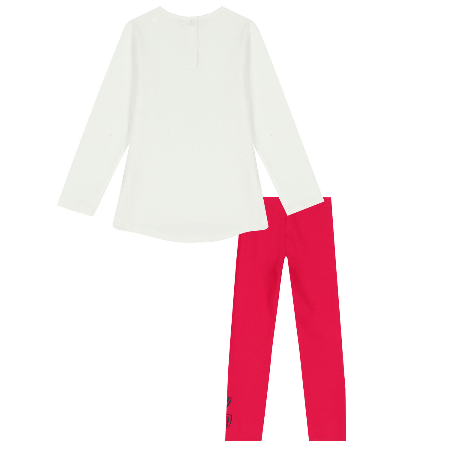 طقم ليغينز بطبعة جرافيك باللون العاجى والوردى, 1, hi-res