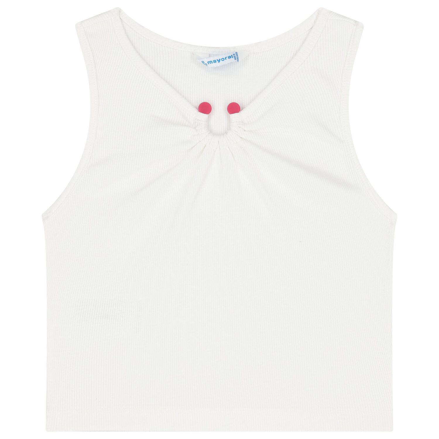 طقم شورت وتنانير أبيض ووردي للبنات, 1, hi-res image number null