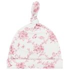 Baby Girls White & Pink Floral & Butterflies Babygrow Set, 1, hi-res