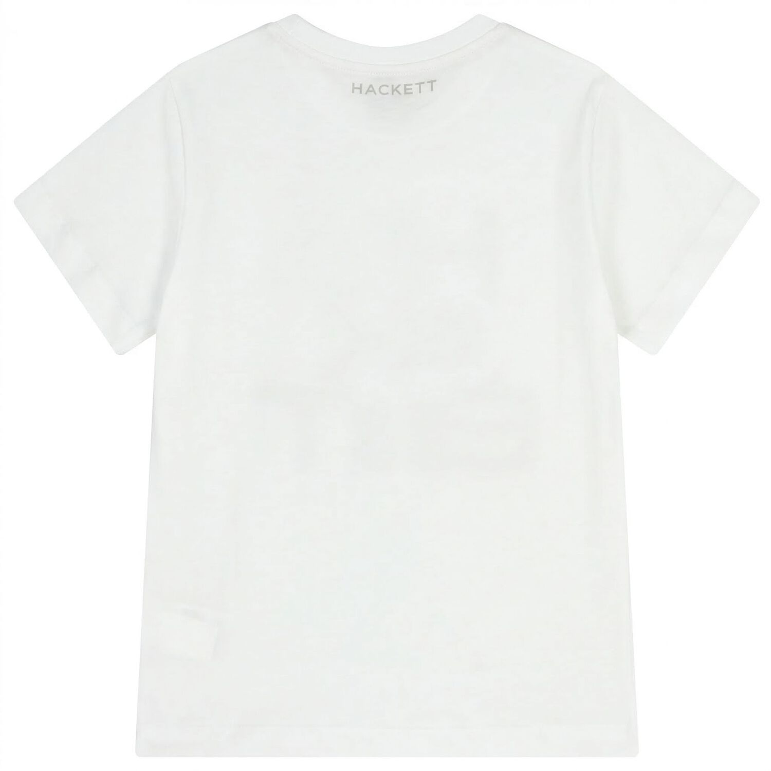 Boys White Logo T-Shirt, 3, hi-res