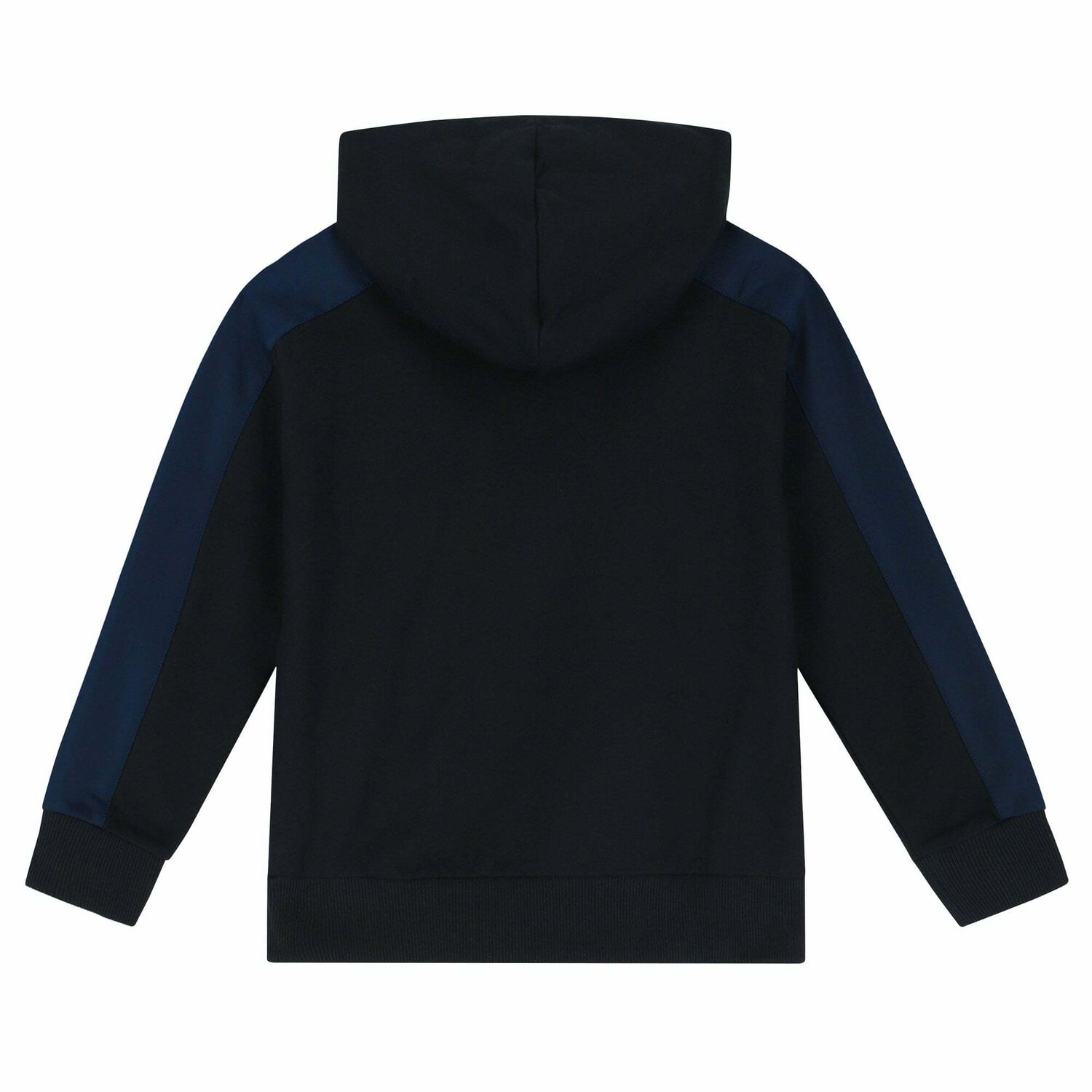 Boys Navy Blue Hooded Top, 1, hi-res image number null