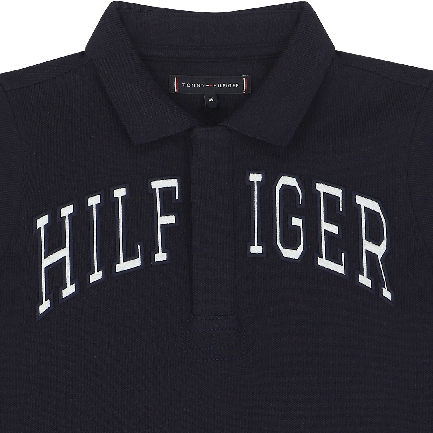 Boys Navy Logo Polo Shirt, 1, hi-res image number null