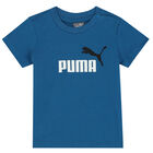 Younger Boys Blue & Black Logo Shorts Set, 1, hi-res