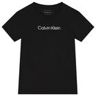 تيشيرت أولاد بالشعار باللون الأسود والرمادي (قطعتين) , 2, hi-res