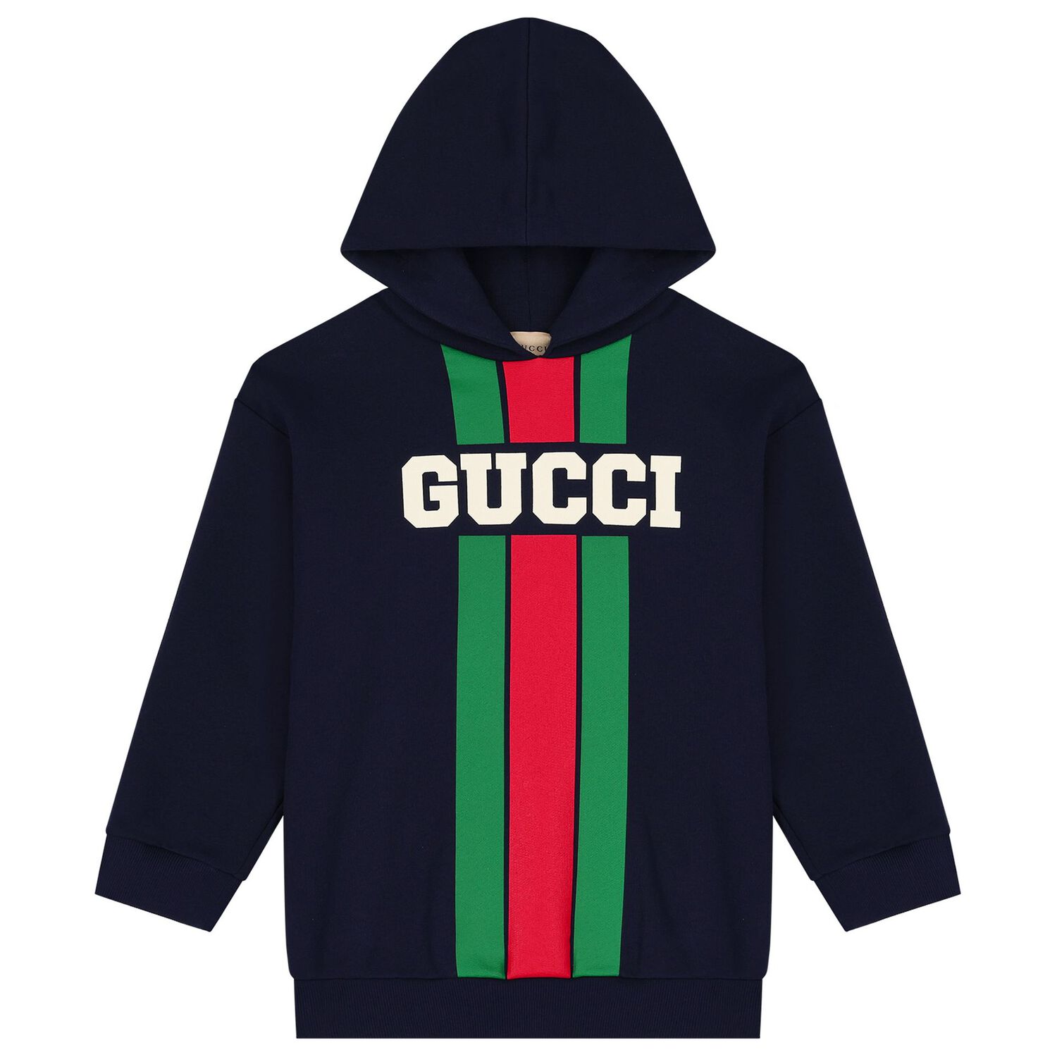 توب أولاد هودي مخطط بالشعار باللون الكحلى, 1, hi-res image number null