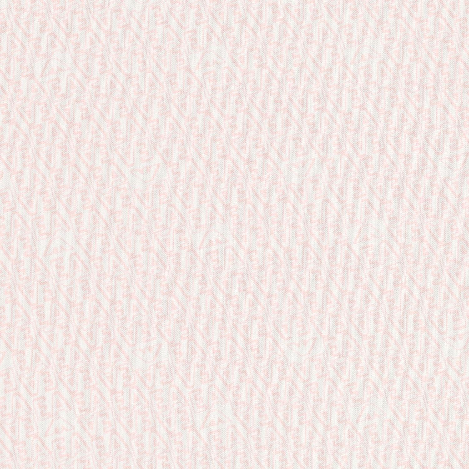 Baby Girls Ivory & Pink Logo Blanket, 5, hi-res