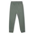 Boys Green Logo Joggers, 2, hi-res