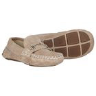 Boys Beige Suede Shoes, 2, hi-res