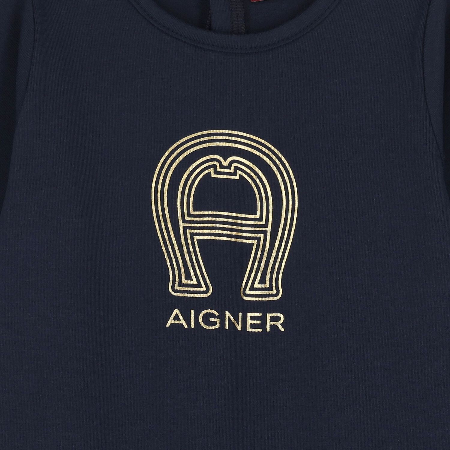 افرول اولاد بالشعار باللون الكحلى والذهبي , 3, hi-res