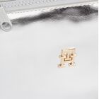 Girls Silver Logo Crossbody Bag, 1, hi-res