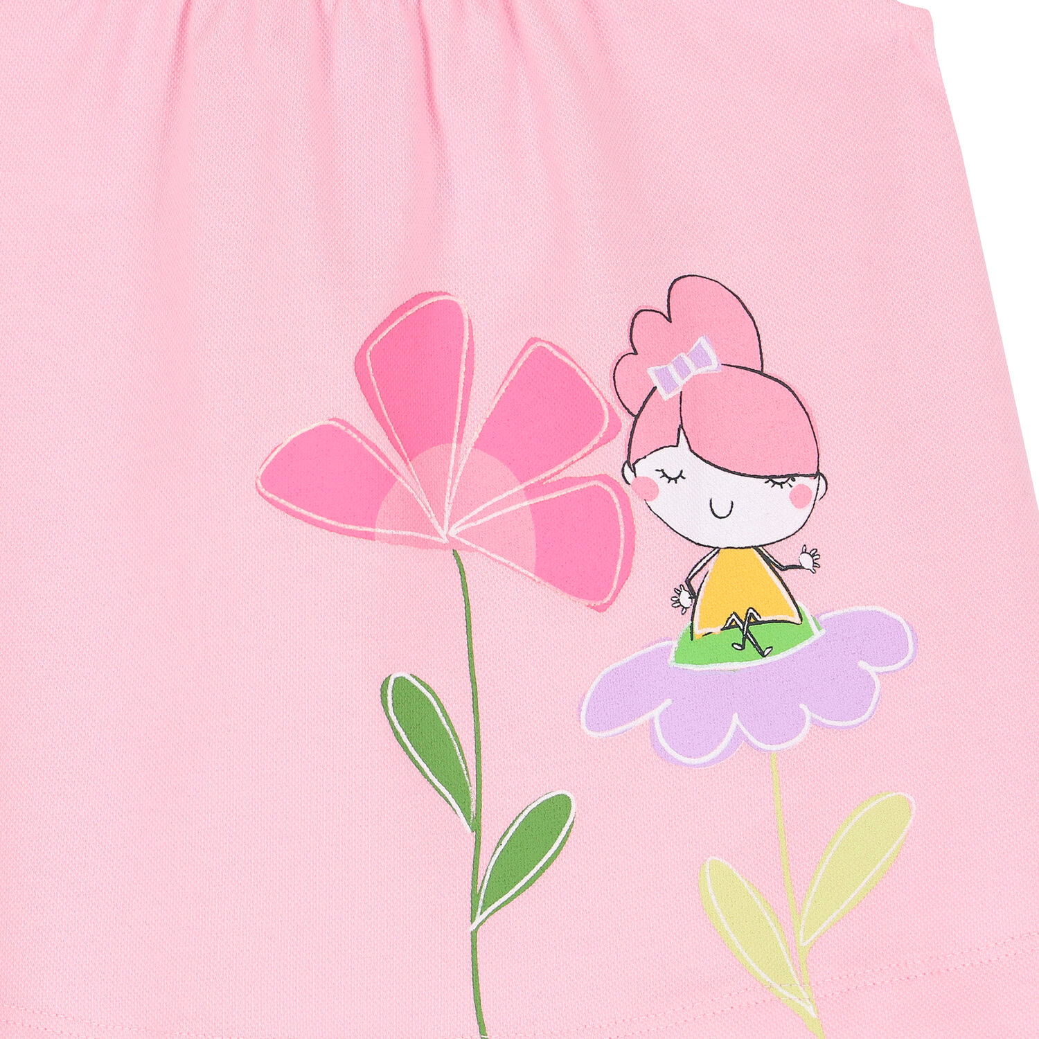 فستان بطبعة الزهور باللون الوردي, 2, hi-res image number null