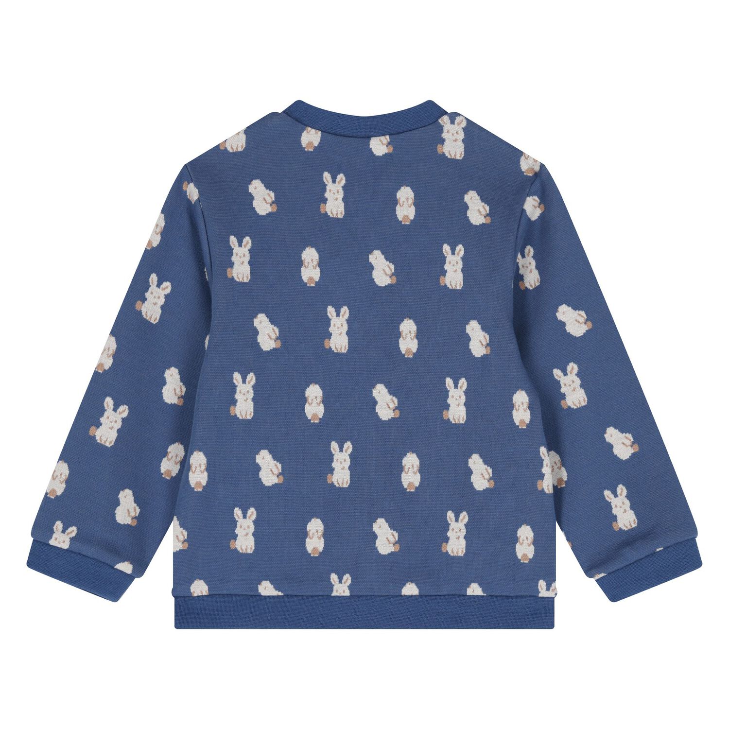  طقم بدله رياضيه للاولاد باللون الازرق والعاجى ( 3 قطع ) , 2, hi-res