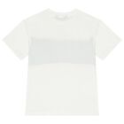 Boys White & Navy Blue Shorts Set, 2, hi-res