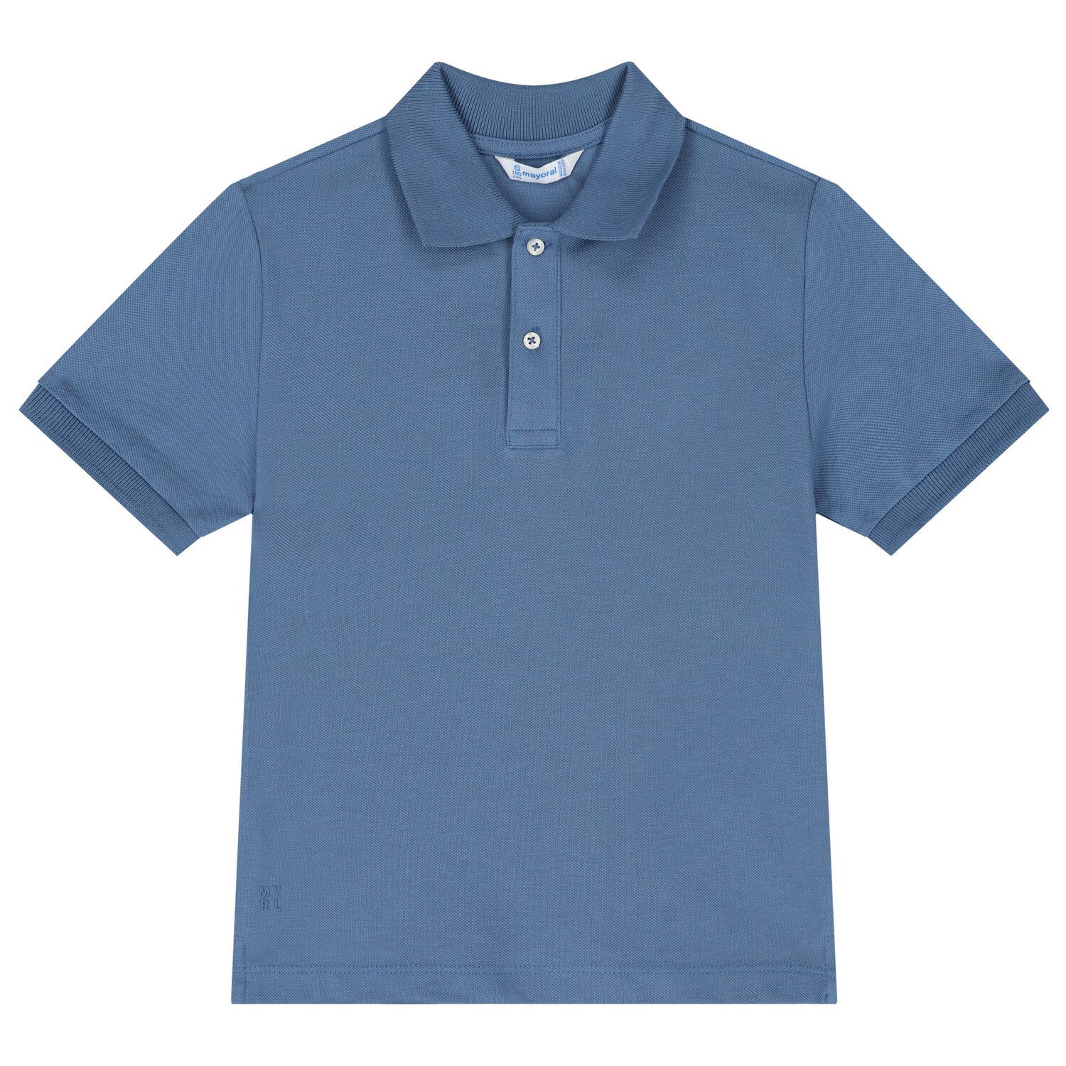 تيشيرت بولو اولاد باللون الازرق, 5, hi-res