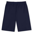 Navy Blue Logo Shorts, 2, hi-res