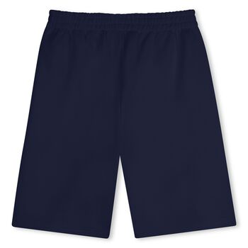 Navy Blue Logo Shorts
