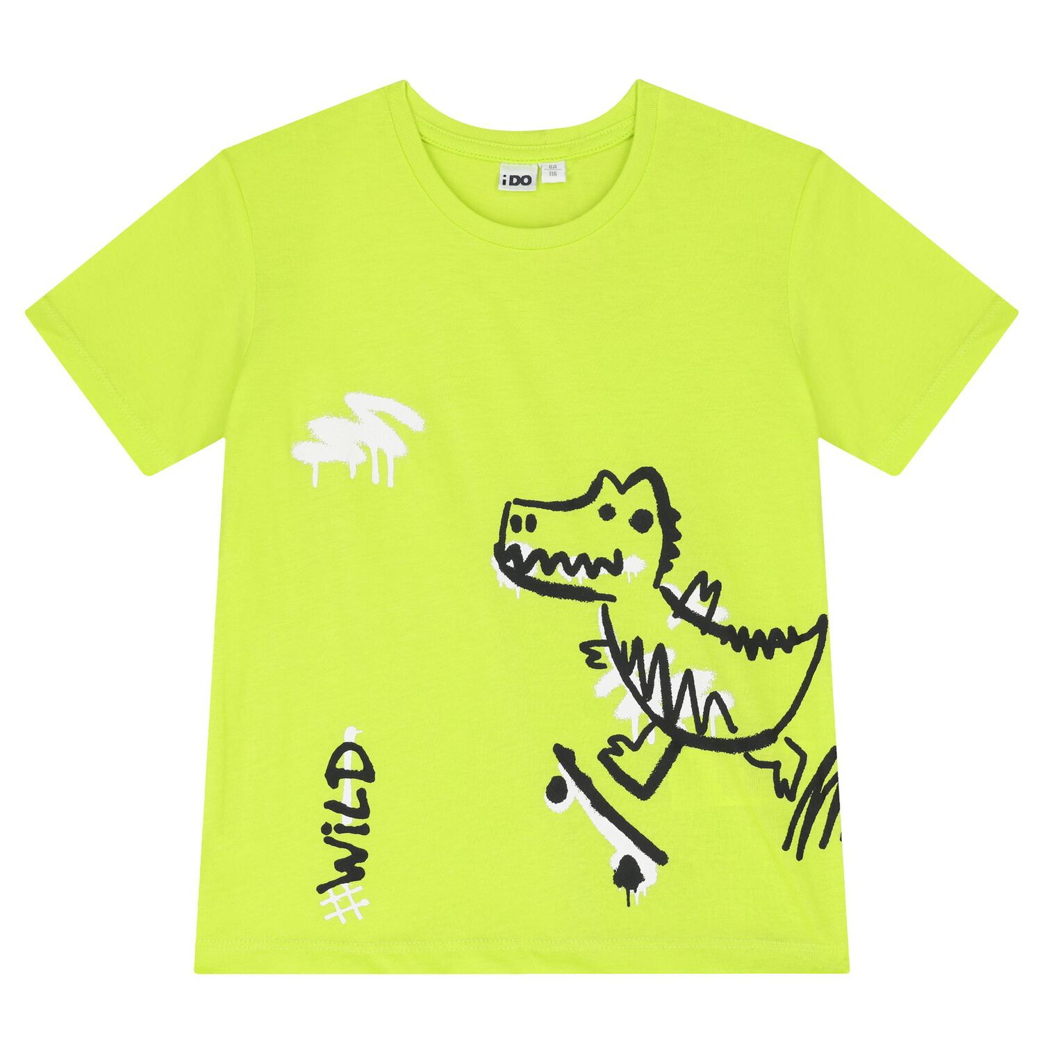 Boys Green & Black Dinosaur Shorts Set, 2, hi-res