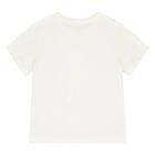 تي شيرت اولاد بولو قطني  بطبعة دب وسرطان البحر باللون العاجى  , 1, hi-res