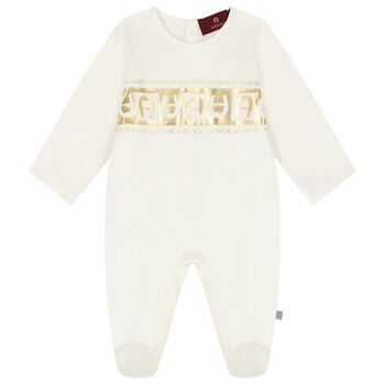 Ivory Logo Babygrow