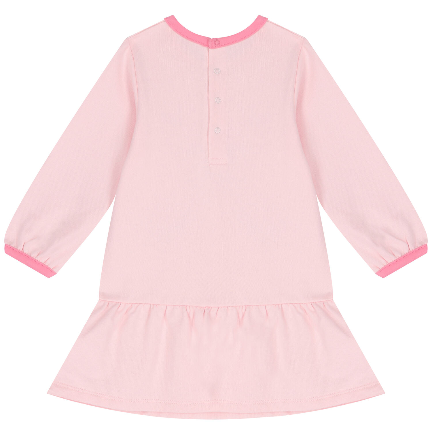 Younger Girls Pink Logo Dress Set, 1, hi-res