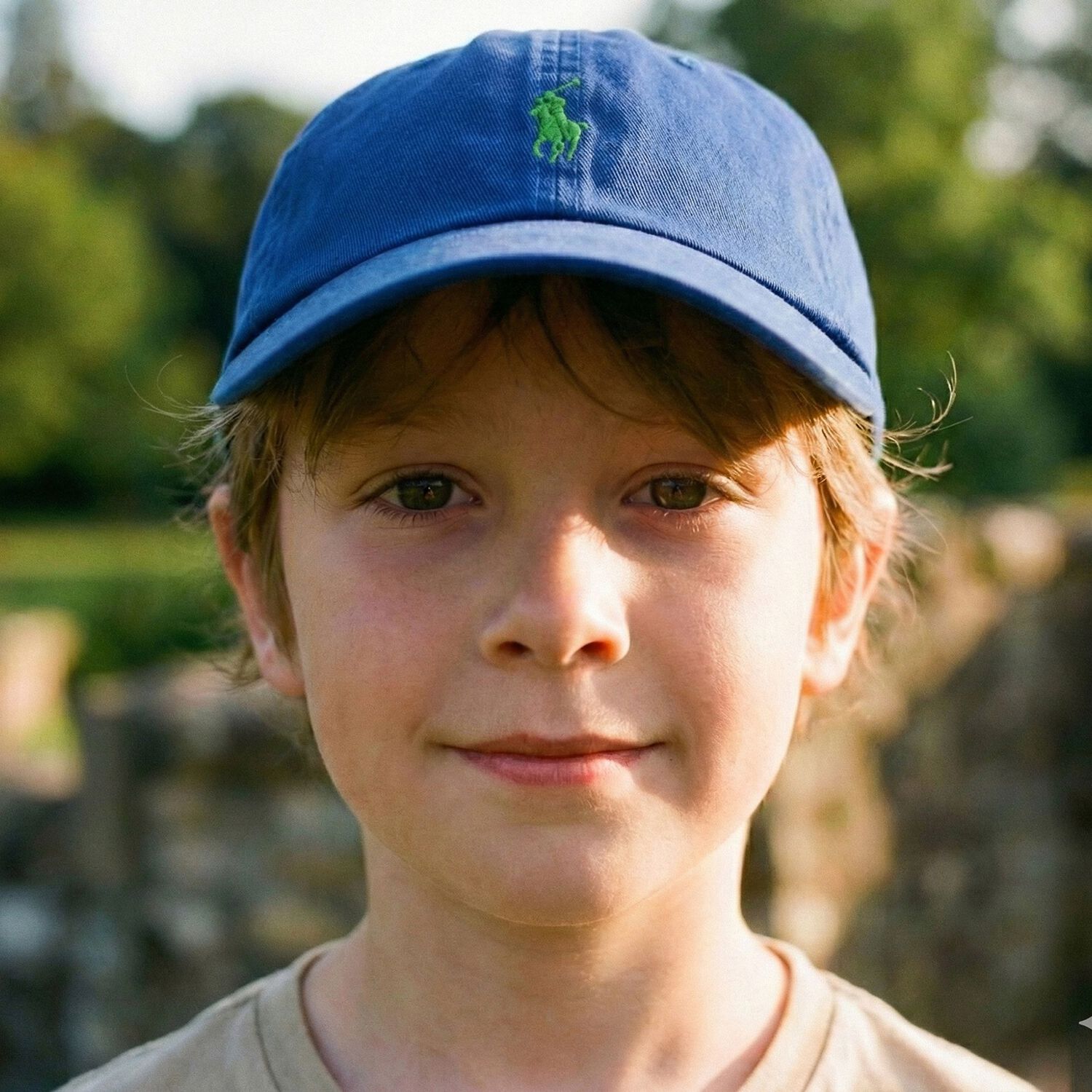 قبعات للأولاد بشعار أزرق, 1, hi-res