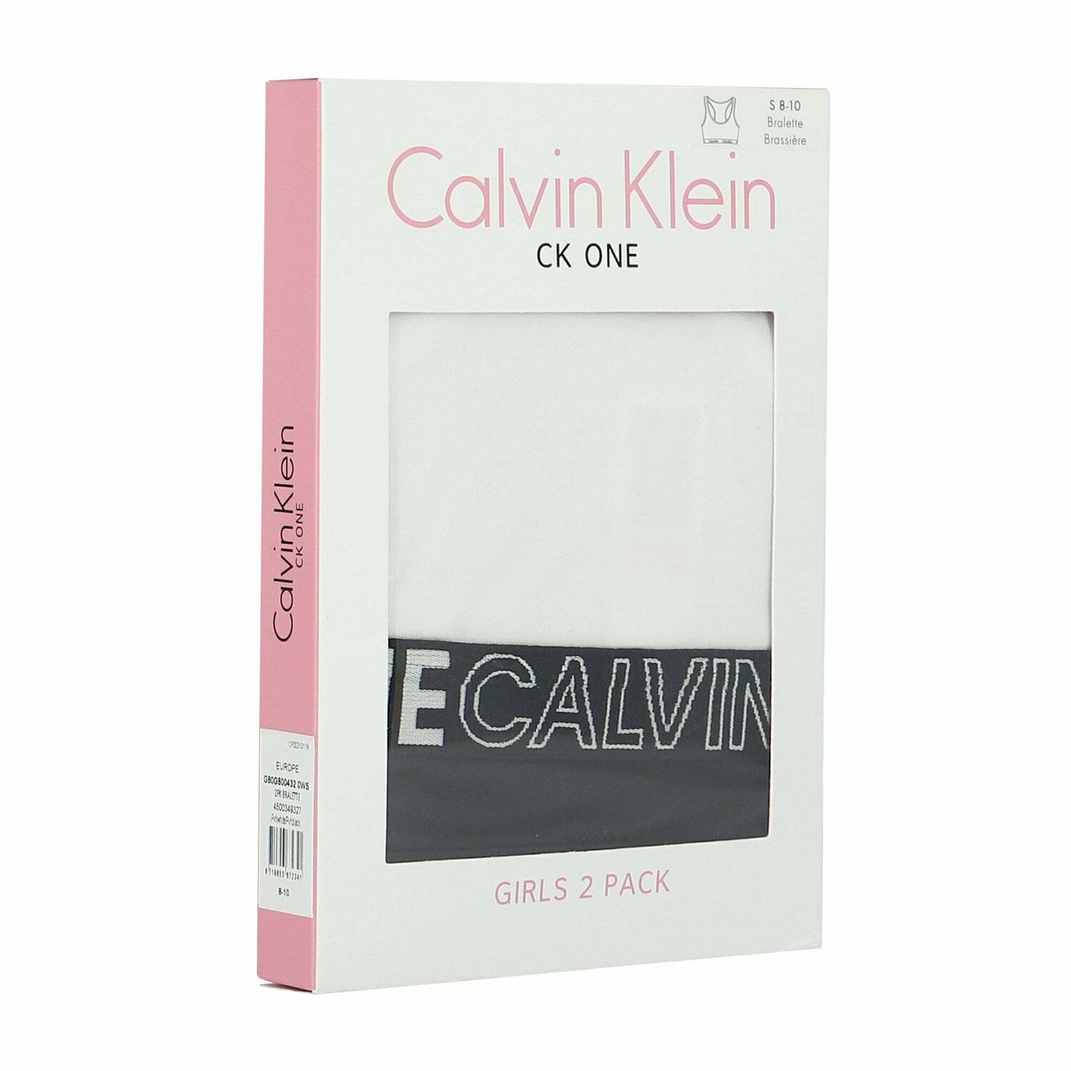 صدرية باللون الاسود والابيض للبنات (2 قطع), 1, hi-res image number null