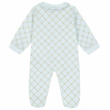 Blue & Gold Logo Babygrow