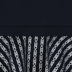 فستان بنات بالشعار باللون الكحلي , 1, hi-res