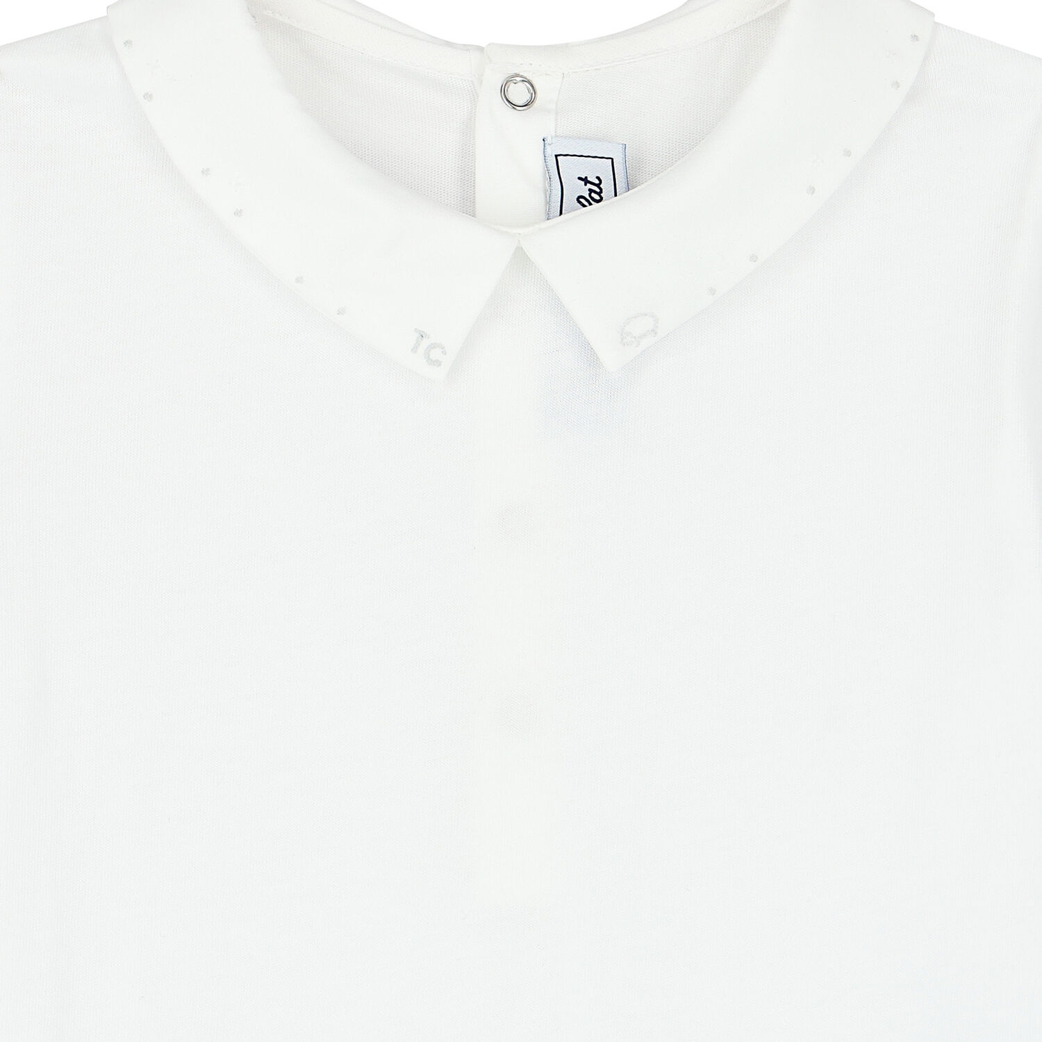 بودي سوت بالشعار باللون الأبيض, 1, hi-res