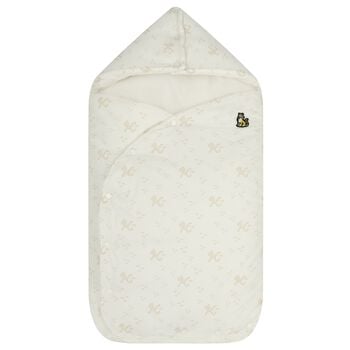 Ivory Tiger Logo Reversible Baby Nest