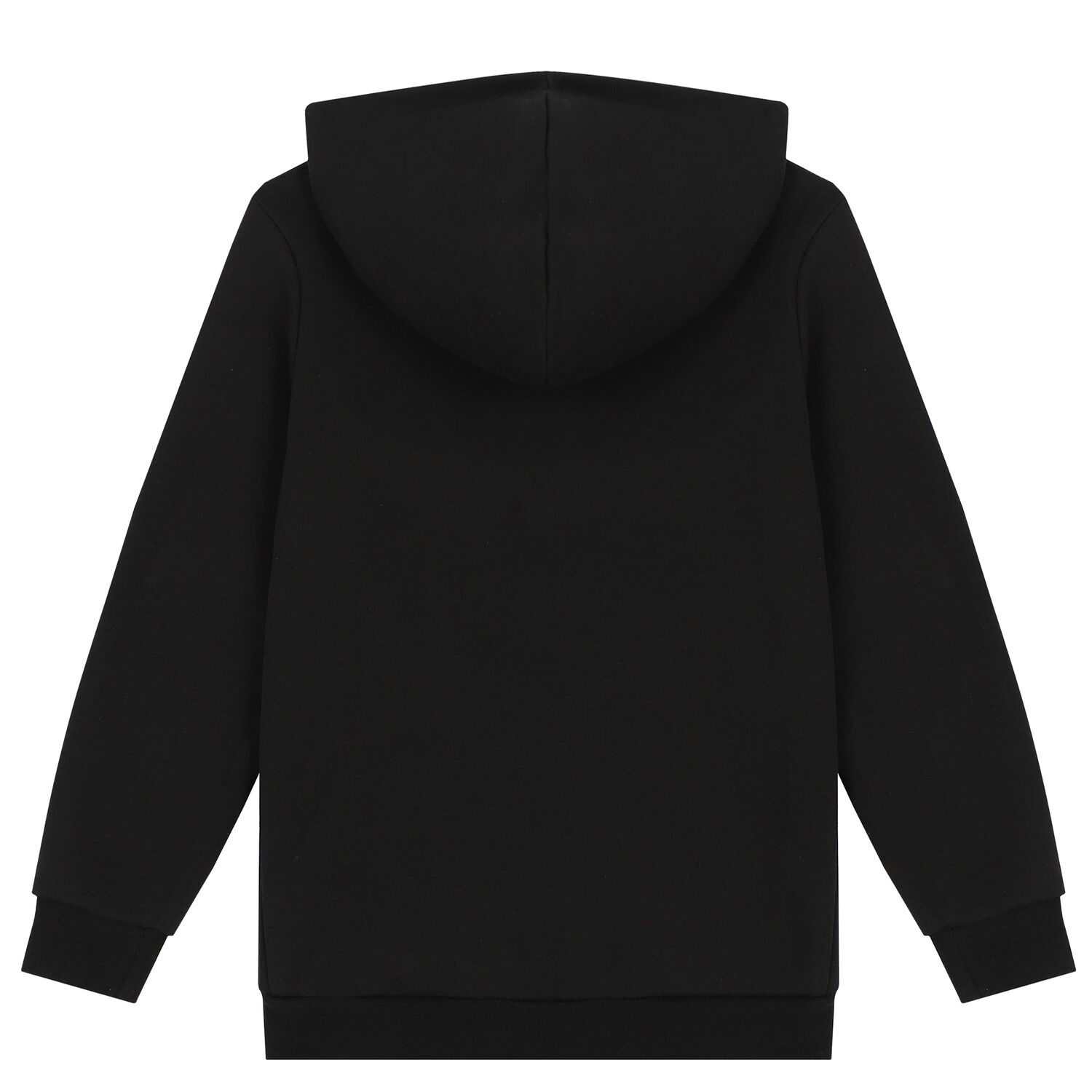 Black Logo Hooded Top, 1, hi-res