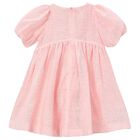 Girls Pink Floral Dress, 2, hi-res