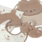 Ivory & Beige Teddy Bear Gift Set, 1, hi-res