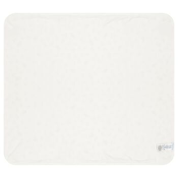 Baby Girls Ivory Teddy Bear Blanket