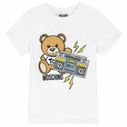 White Teddy Logo T-Shirt, 1, hi-res