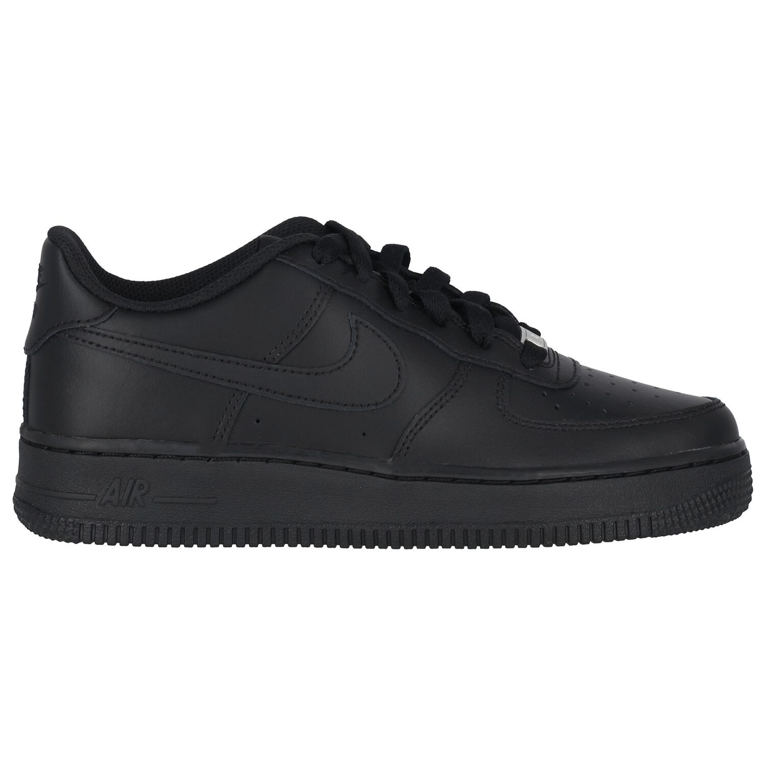 Black Air Force 1 Trainers, 1, hi-res image number null