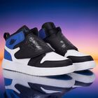 Blue, Black & White Sky Jordan 1 Trainers, 5, hi-res