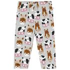 Younger Boys Grey Animals Joggers, 1, hi-res
