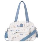 Baby Boys Ivory & Blue Changing Bag, 2, hi-res