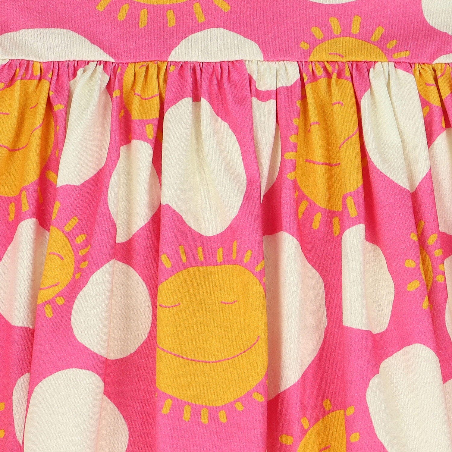 Younger Girls Pink & Multicolor Sun Dress, 1, hi-res