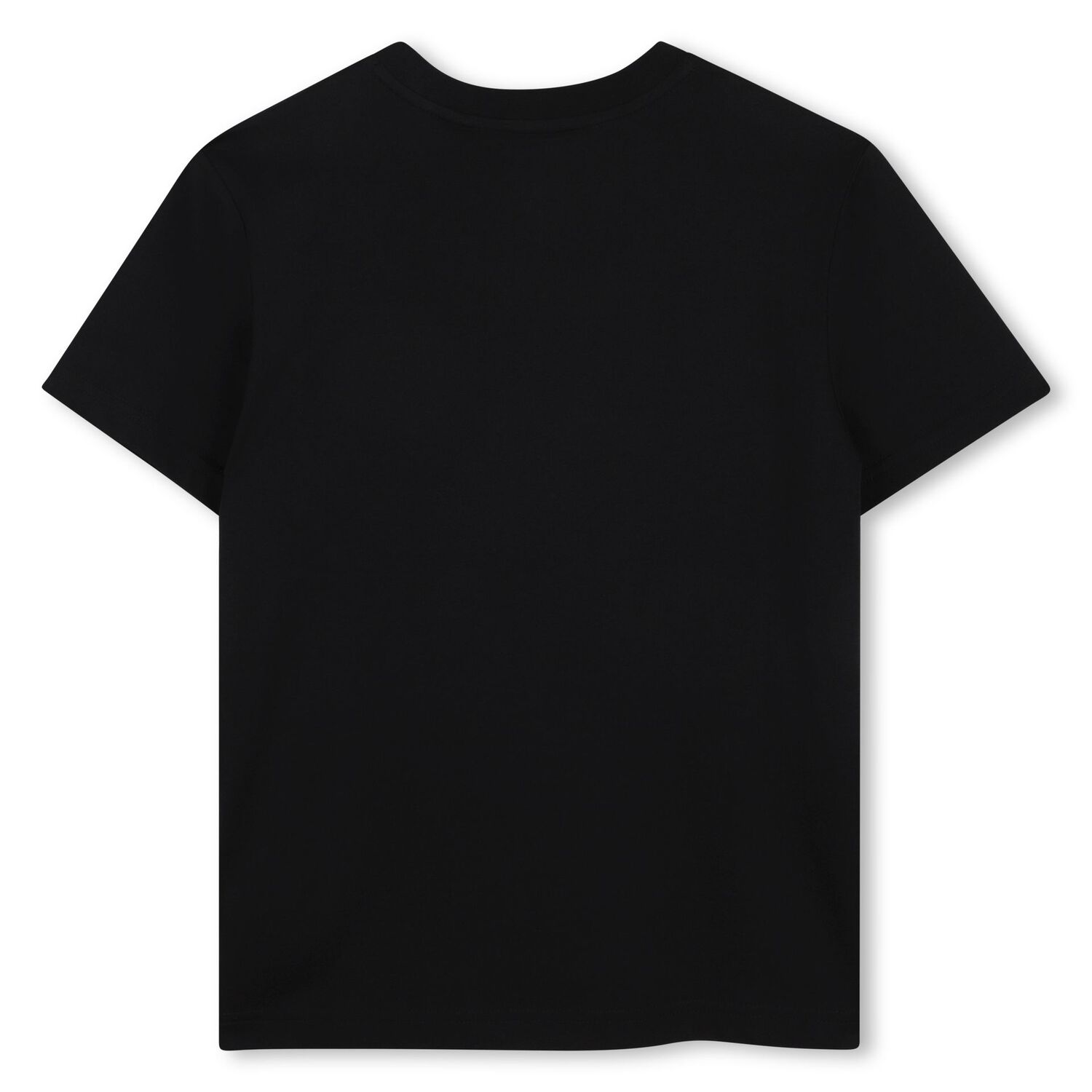 Boys Black Logo T-Shirt, 1, hi-res