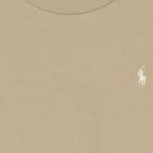 Boys Beige Logo T-Shirt, 1, hi-res