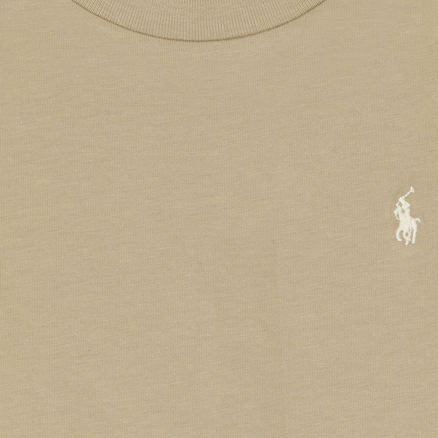 Boys Beige Logo T-Shirt, 1, hi-res image number null